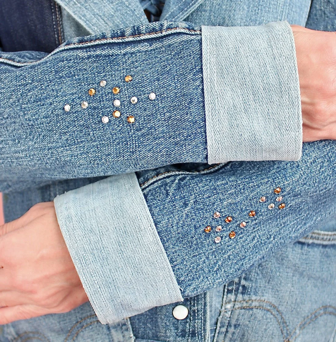 Vintage Levi's 501 Selvedge Denim Tailored Patchwork